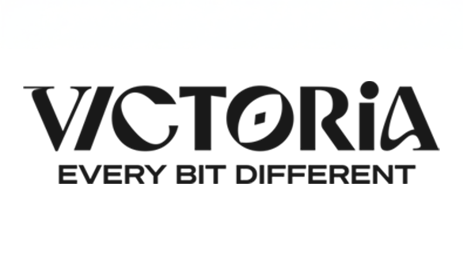 Victoria logo with the tagline 'Every bit different'